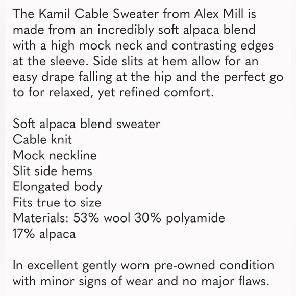 Alex Mill Kamil sweater - Picture 7 of 7
